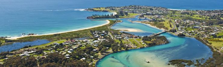 Bermagui from the air
